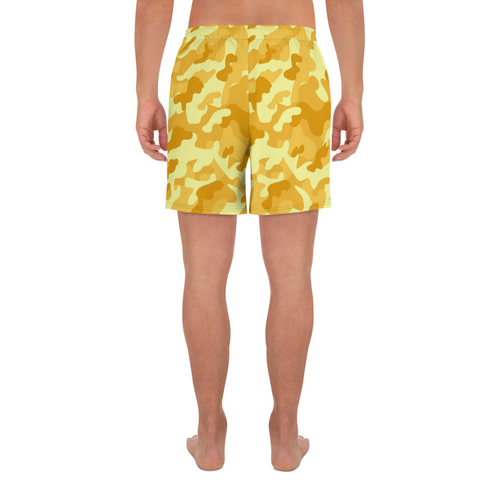 Yellow Camo Shorts
