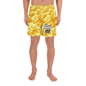 Yellow Camo Shorts
