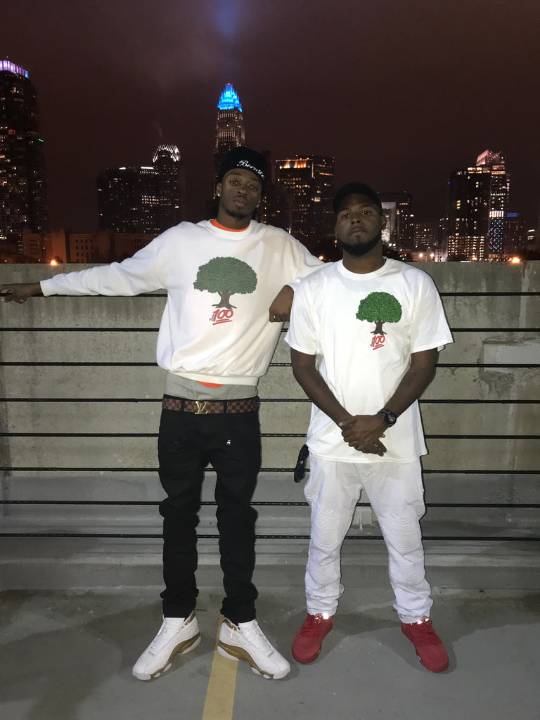 1 hunnit proof crewneck
