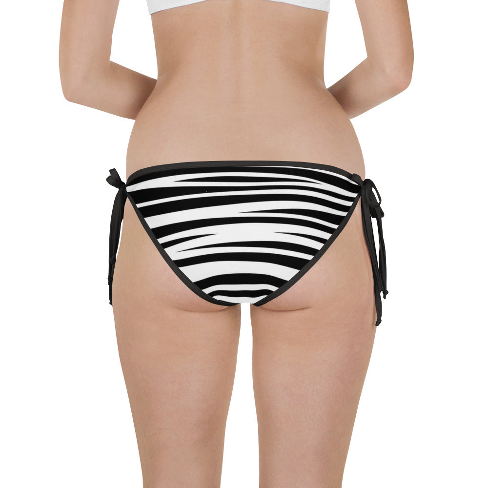 Born 100 Zebra Print Bikini Bottom