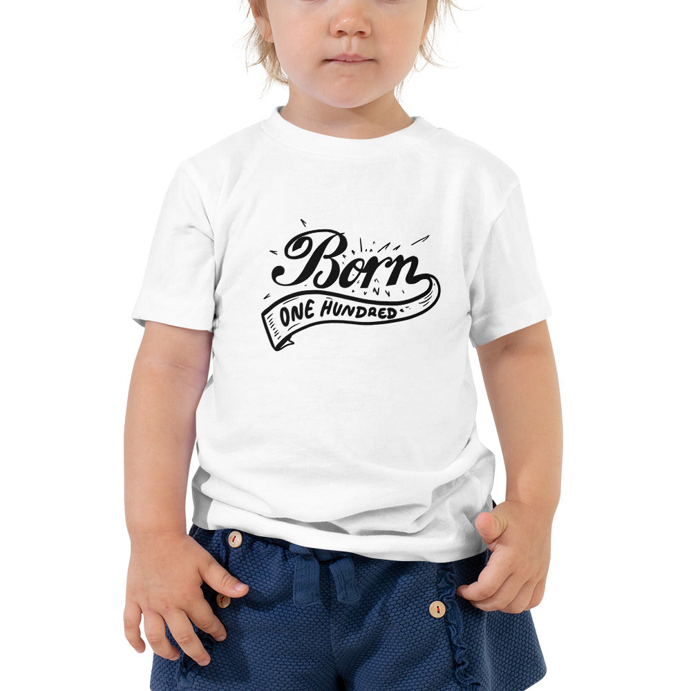 Toddler Born 100 Swoop Tee