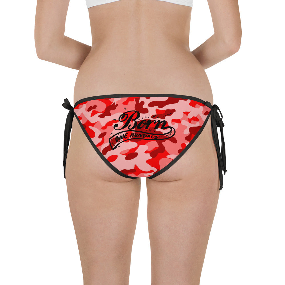 Best of Both worlds Bikini Bottom (Red & Pink)