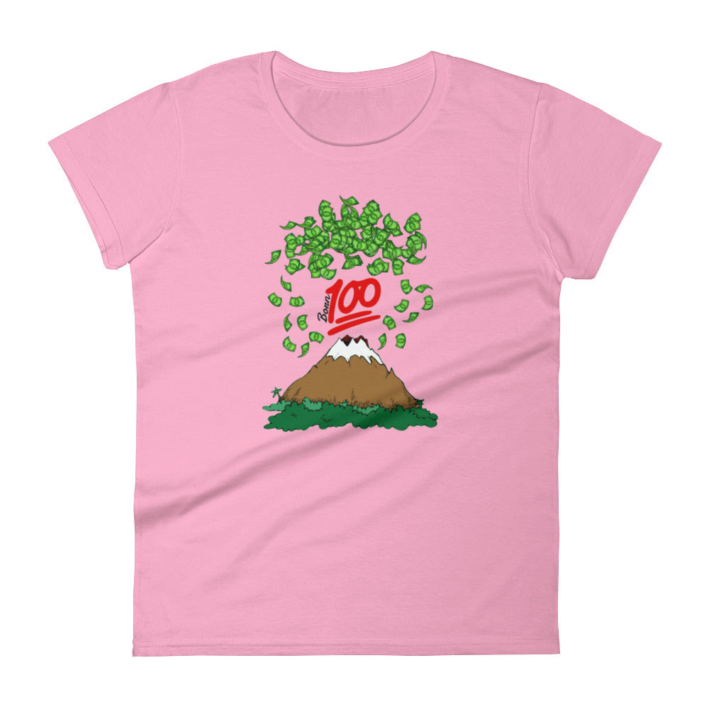 Women's Money Volcano tee