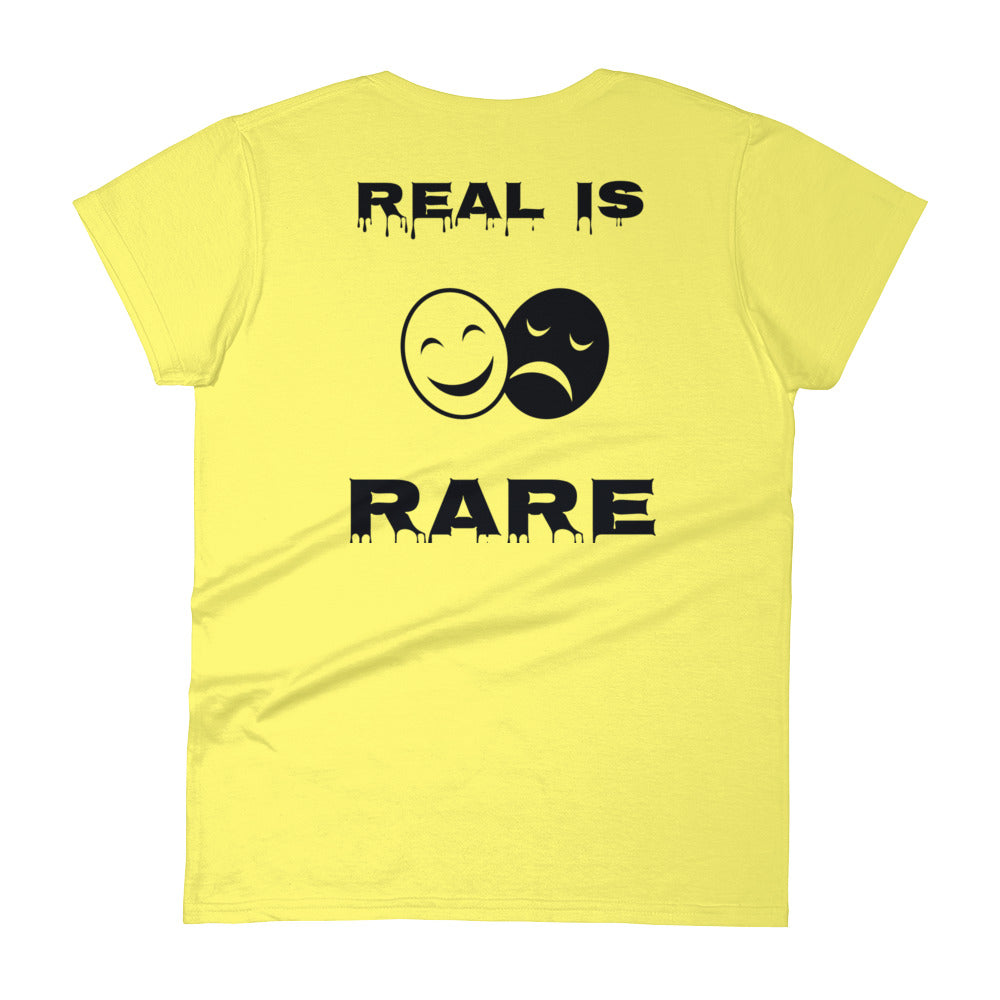 Women's Real is Rare tee