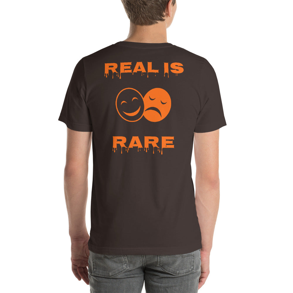 Real is Rare Short-Sleeve Unisex Tee