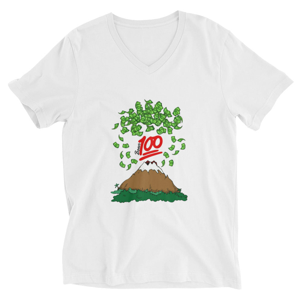 Women’s Money Volcano V-Neck Tee