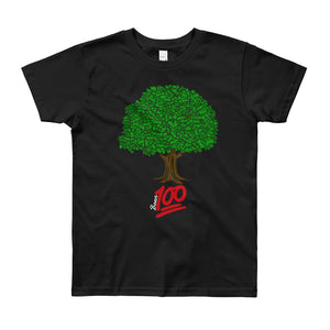 Youth Money Tree Short Sleeve Tee (Black)