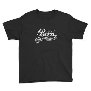 Youth Born 100 swoop Tee