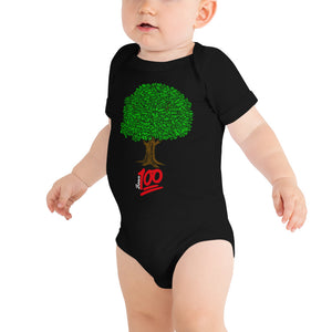 Born 100 onesie