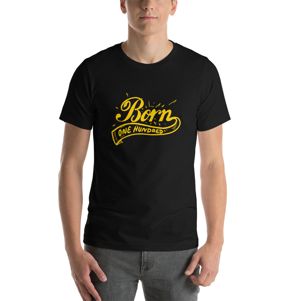 Born 100 Swoop (Yellow) Tee