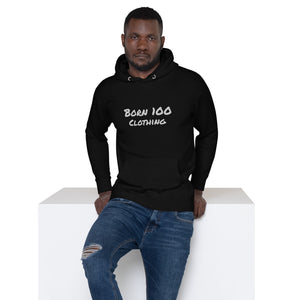 Simple Born 100 Clothing (Embroidered) Unisex Hoodie