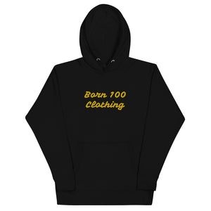 Born 100 Simple Unisex Hoodie